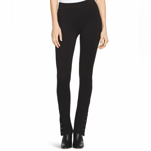 WHBM | Snap Ankle Ponte Leggings | Size XS - Picture 9 of 16
